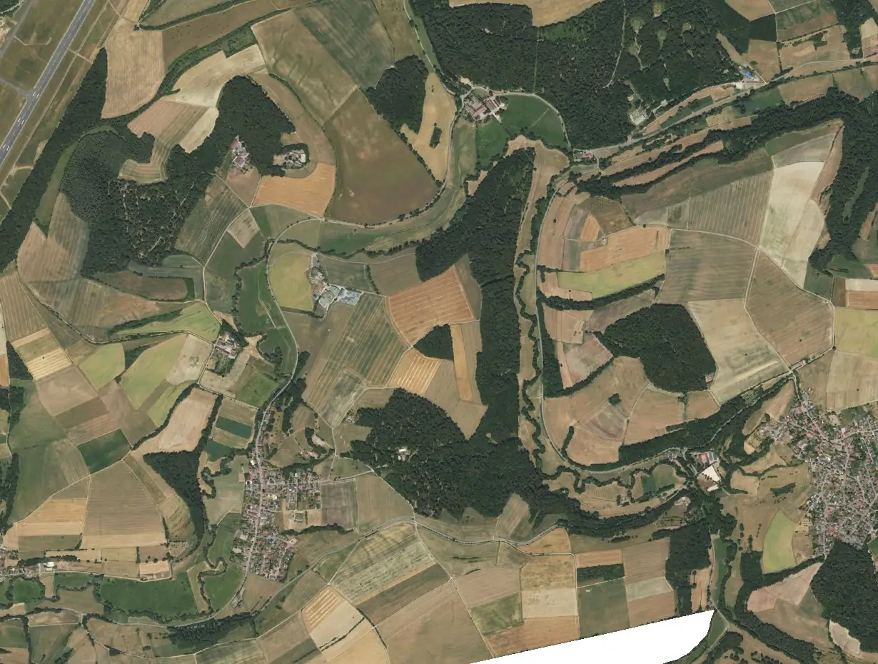 Luftbild von Dietrichingen