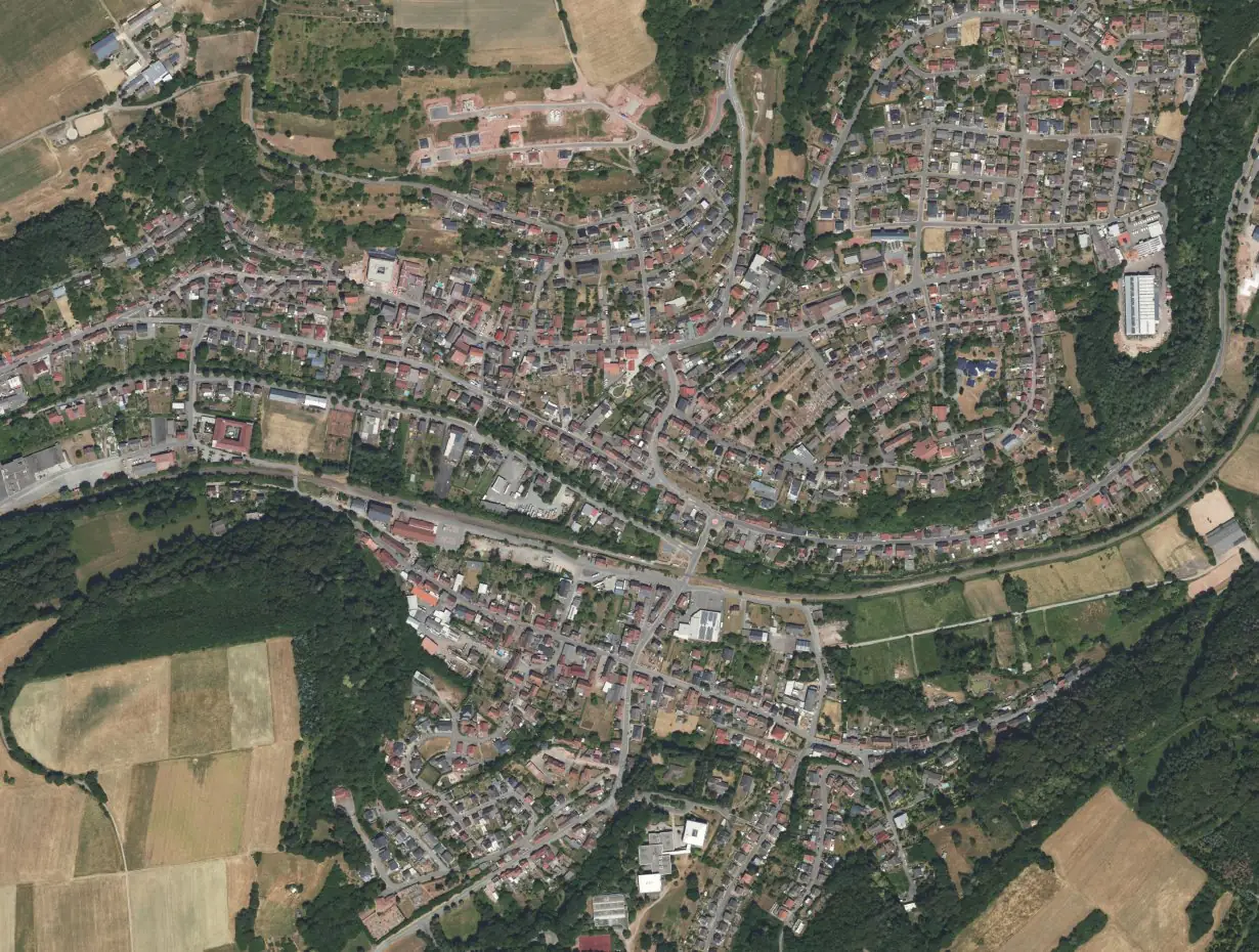 Luftbild von Thaleischweiler-Fröschen